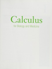 Calculus for biology and medicine