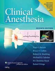 Clinical Anesthesia, 7e