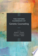 The Oxford Handbook of Genetic Counseling