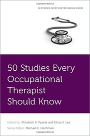 50 Studies Every Occupational Therapist Should Know