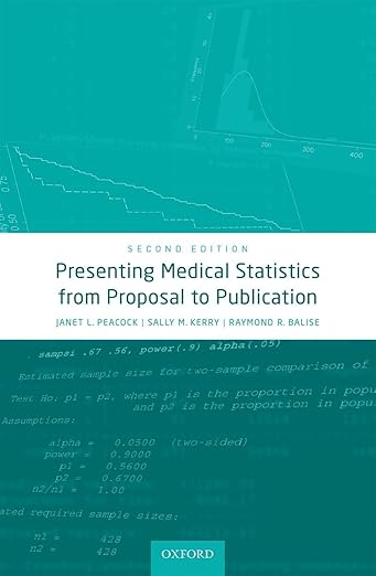 Presenting Medical Statistics from Proposal to Publication