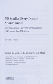 50 Studies Every Doctor Should Know