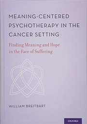 Meaning-Centered Psychotherapy in the Cancer Setting