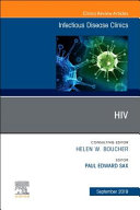 HIV, an Issue of Infectious Disease Clinics of North America