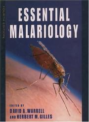 Essential malariology.