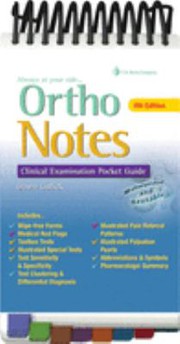 Ortho Notes