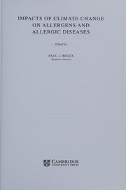 Impacts of climate change on allergens and allergic diseases