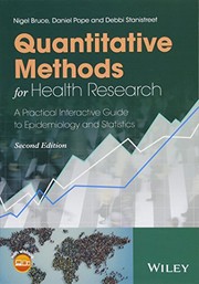 Quantitative Methods for Health Research