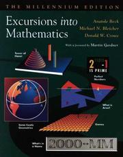 Excursions into mathematics