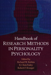 Handbook of research methods in personality psychology