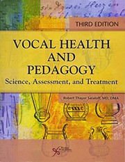 Vocal Health and Pedagogy