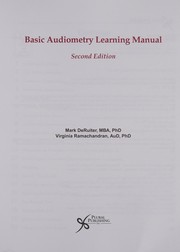 Basic audiometry learning manual