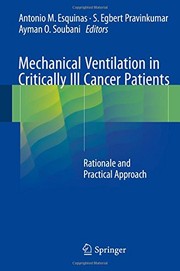 Mechanical Ventilation in Critically Ill Cancer Patients