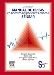 Manual de crisis en anestesia y pacientes críticos SENSAR