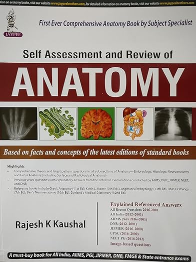 Self Assessment and Review of Anatomy