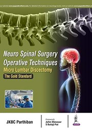 Neuro Spinal Surgery Operative Techniques