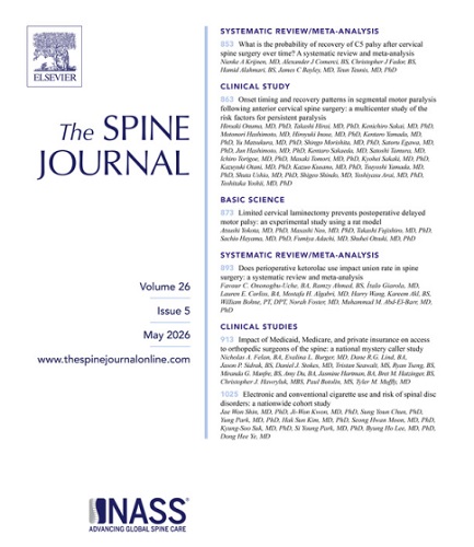 The Spine Journal 2026 Full Archives TRUE PDF