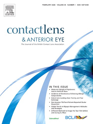 Contact Lens and Anterior Eye 2026 Full Archives TRUE PDF