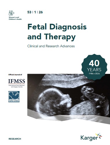 Fetal Diagnosis and Therapy 2026 Full Archives TRUE PDF