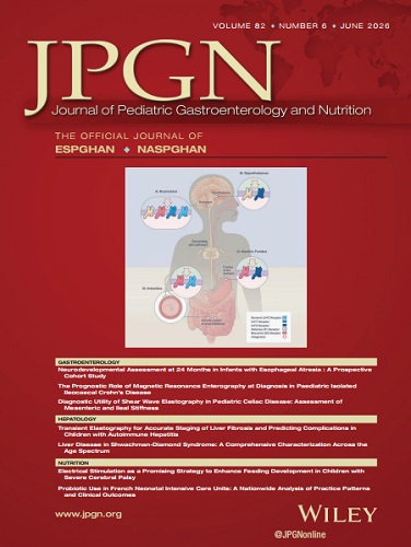 Journal of Pediatric Gastroenterology &amp; Nutrition 2026 Full Archives TRUE PDF